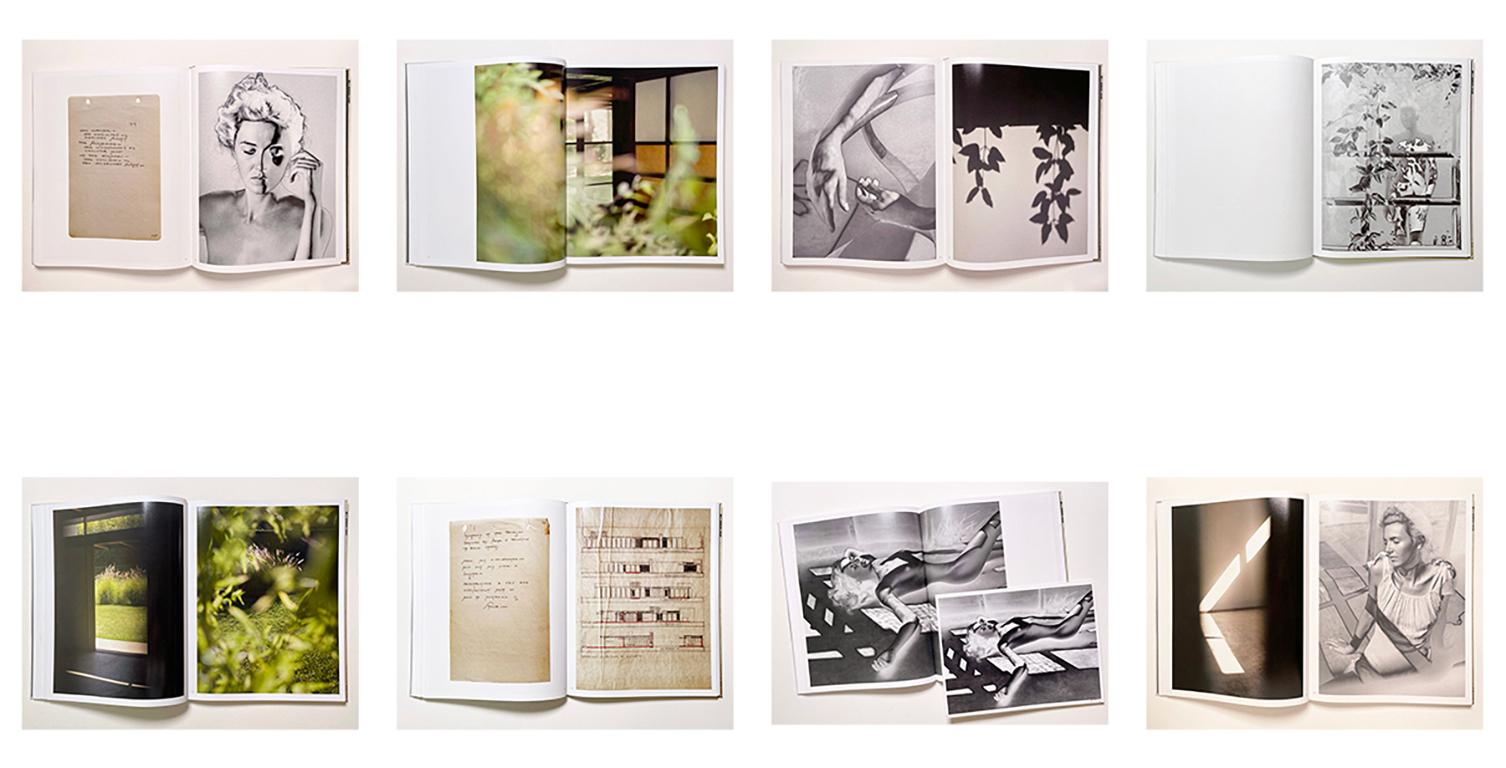 Cascade (Kings Road) - observations à la Schindler House de Los Angeles - Beige Color Photograph par Mona Kuhn