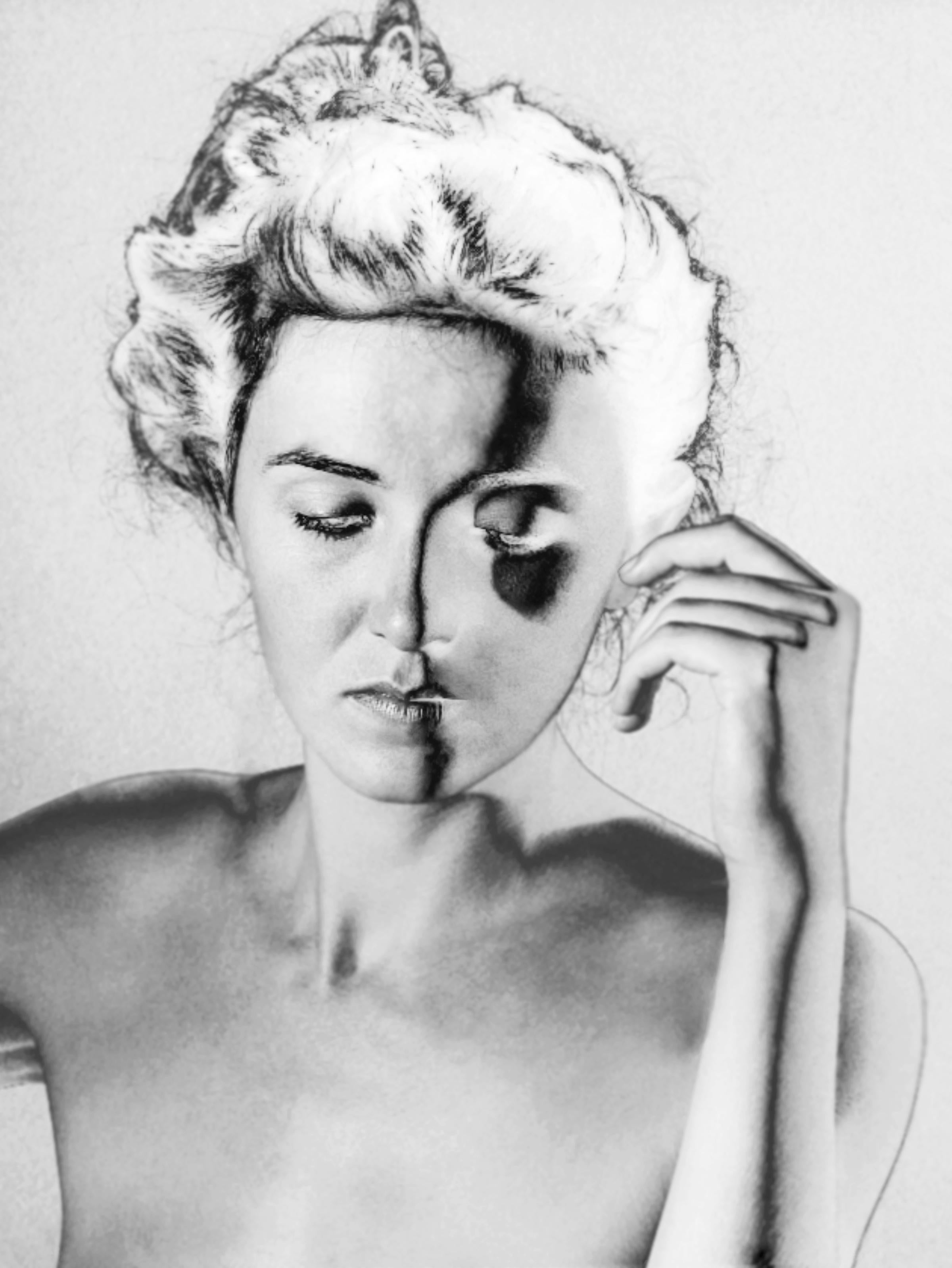Grace (Kings Road) - unique solarized gelatin silver artist print