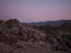 She Disappeared into Complete Silence (AD6754) - monochromatic desert photograph