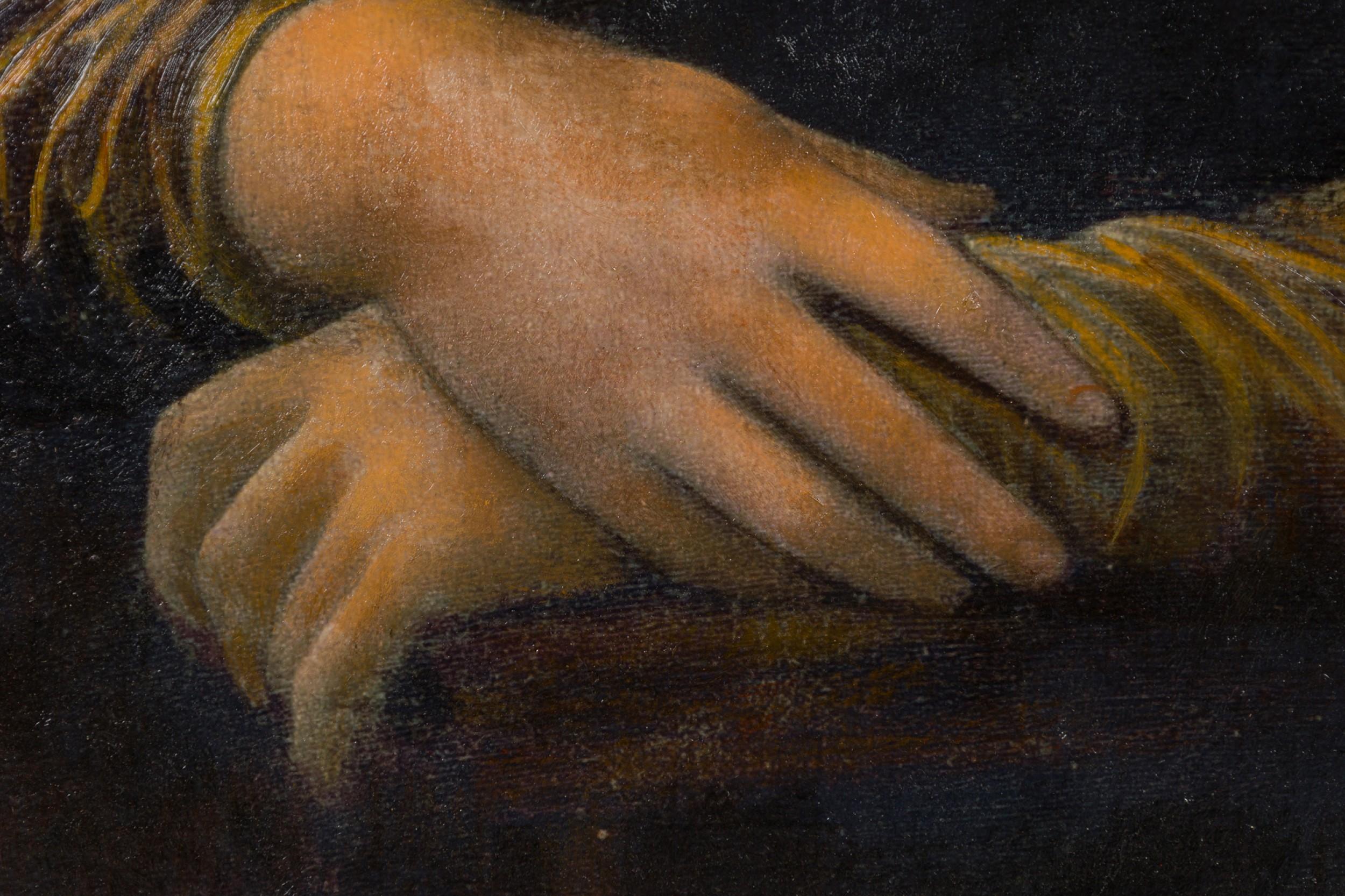 Dipinto a mano Ritratto della Gioconda in vendita