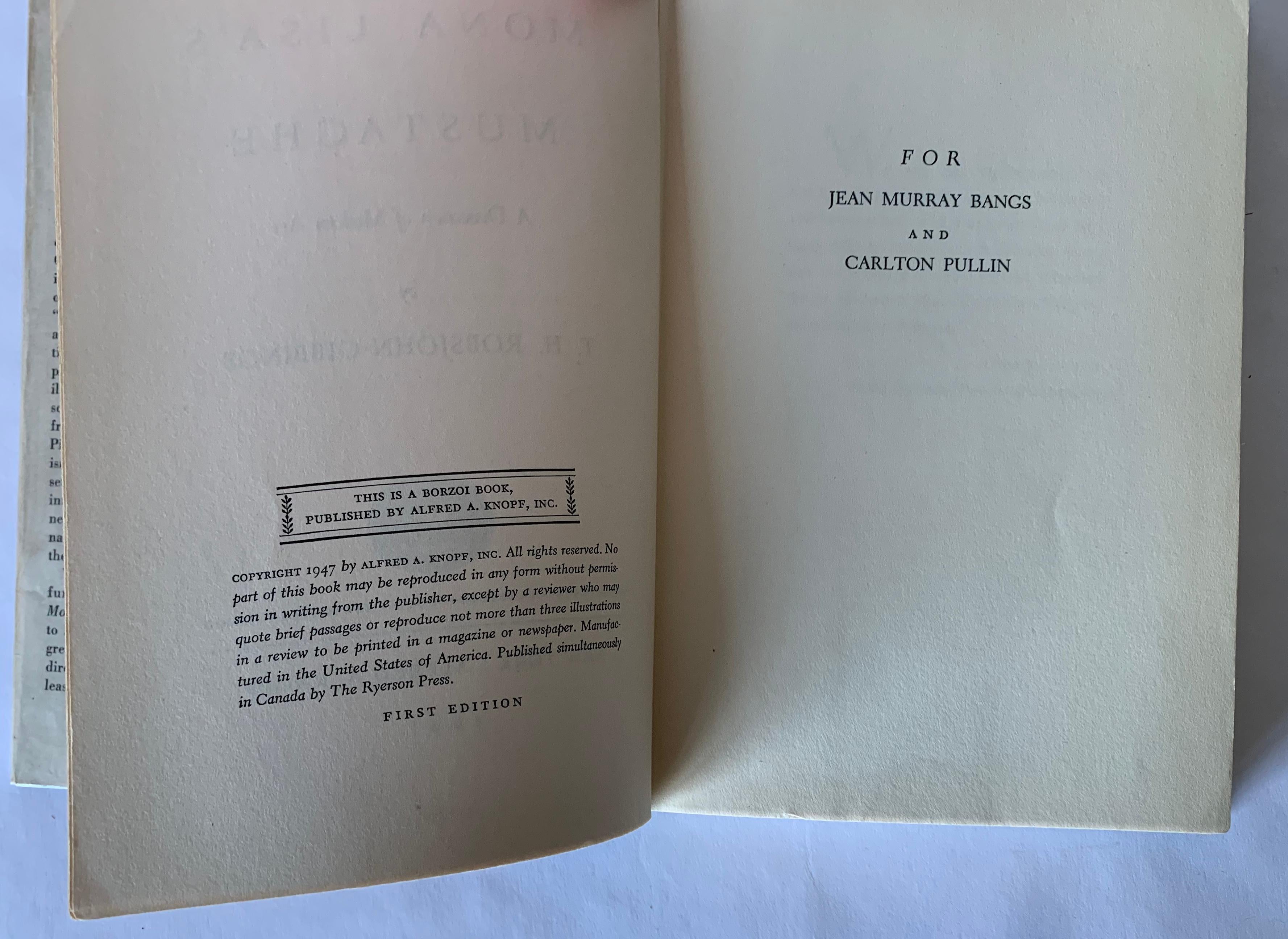 American Mona Lisa’s Mustache by T.H. Robsjohn Gibbings For Sale