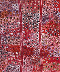 Mona Shepherd, Many rock holes, contemporary Australian Aboriginal Art