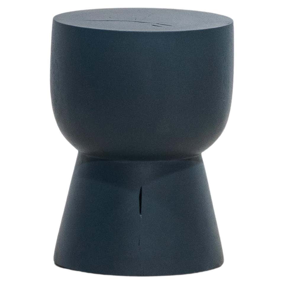 EM side table, Solid Red Monkey Pod finishing For Sale at 1stDibs