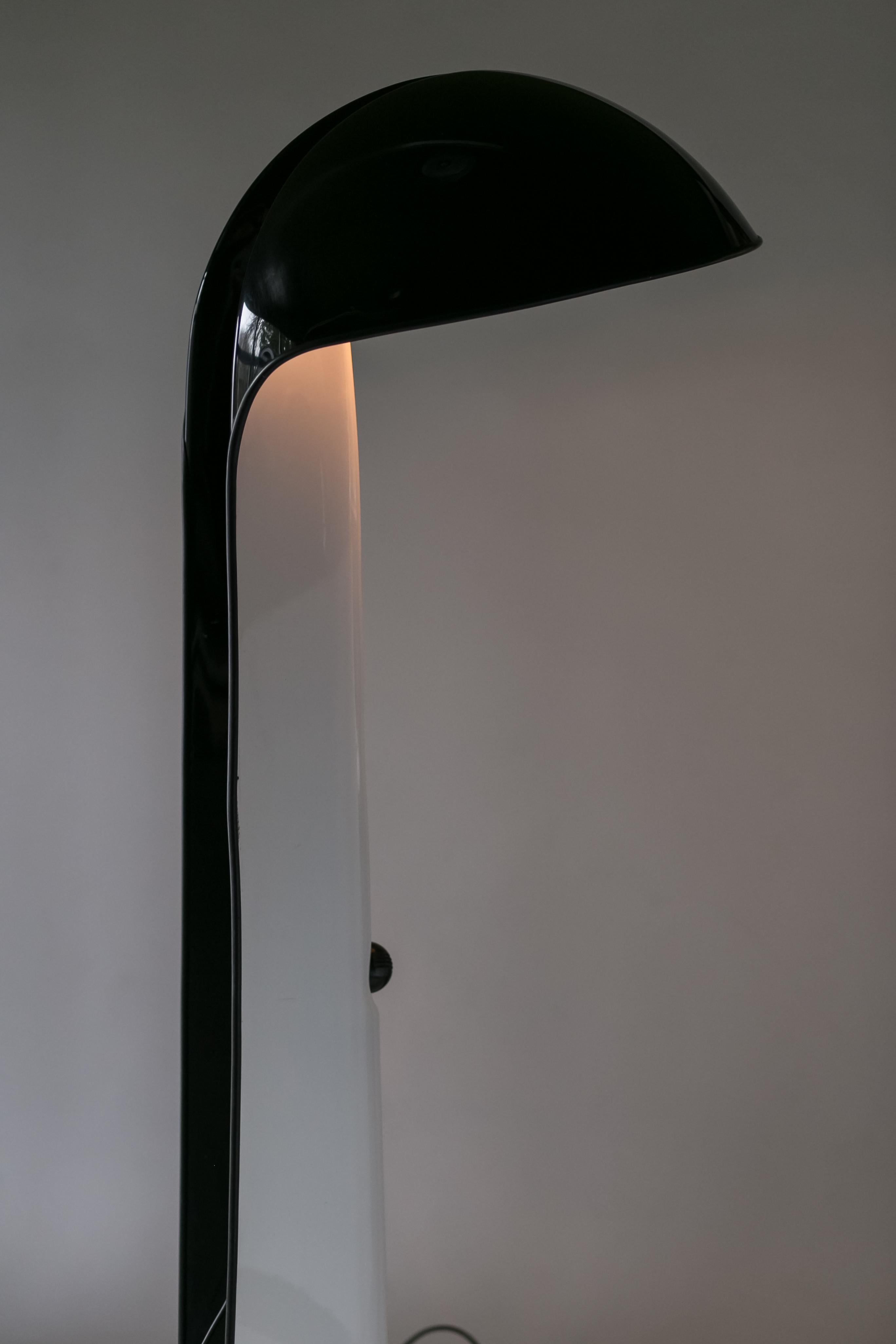 Italian Monaca Plastic Floor Lamp by Gae Aulenti for Guzzini, 1970s - Italy