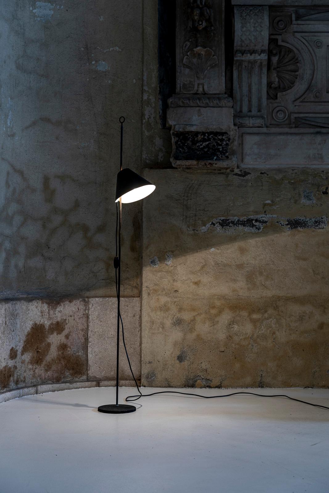 Italian Monachella Floor Lamp by Luigi Caccia Dominioni