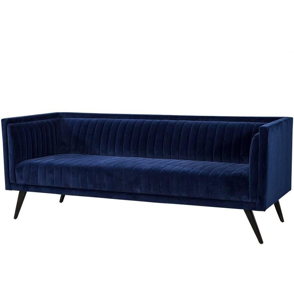 Monair Channeled Custom Sofa