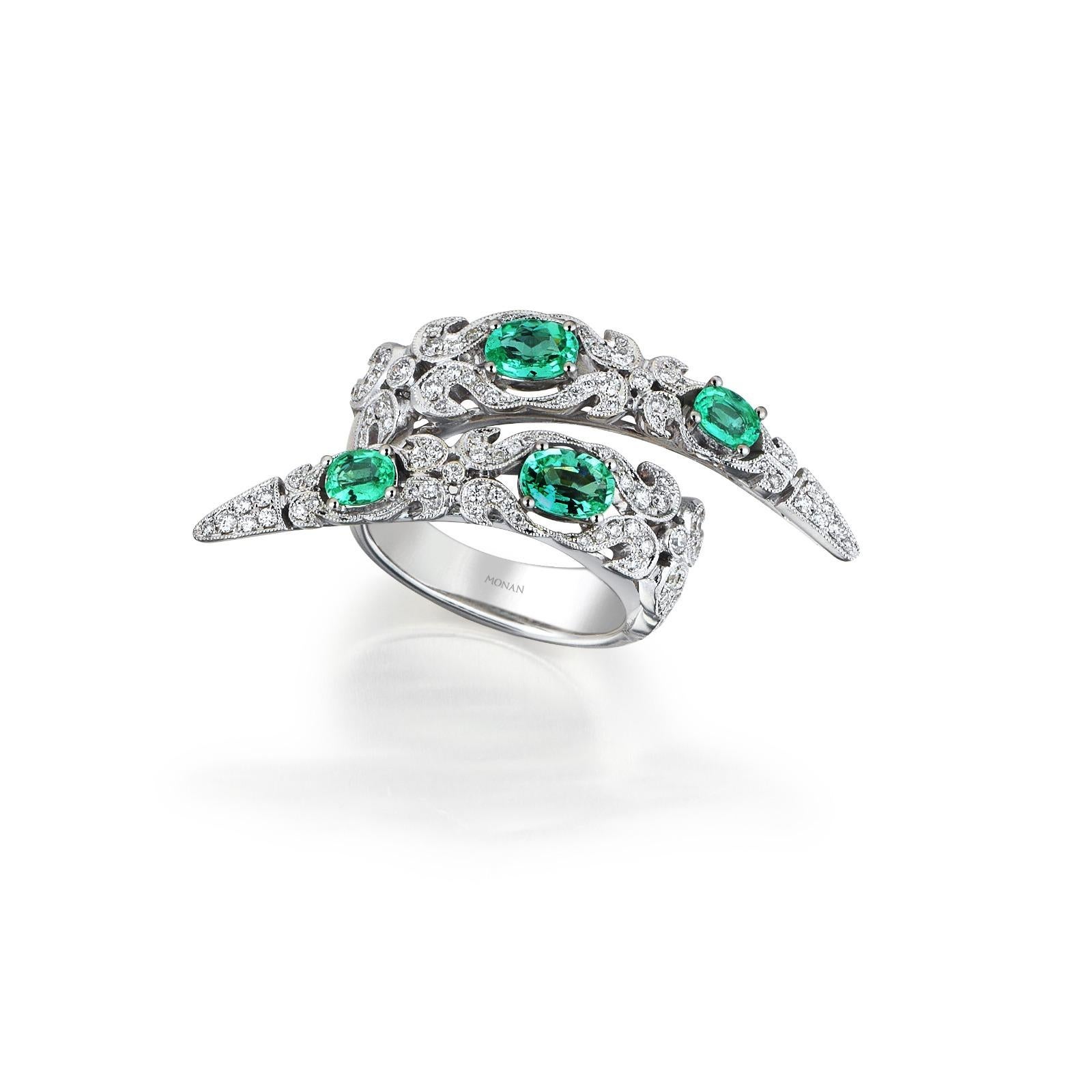 angelina jolie emerald ring