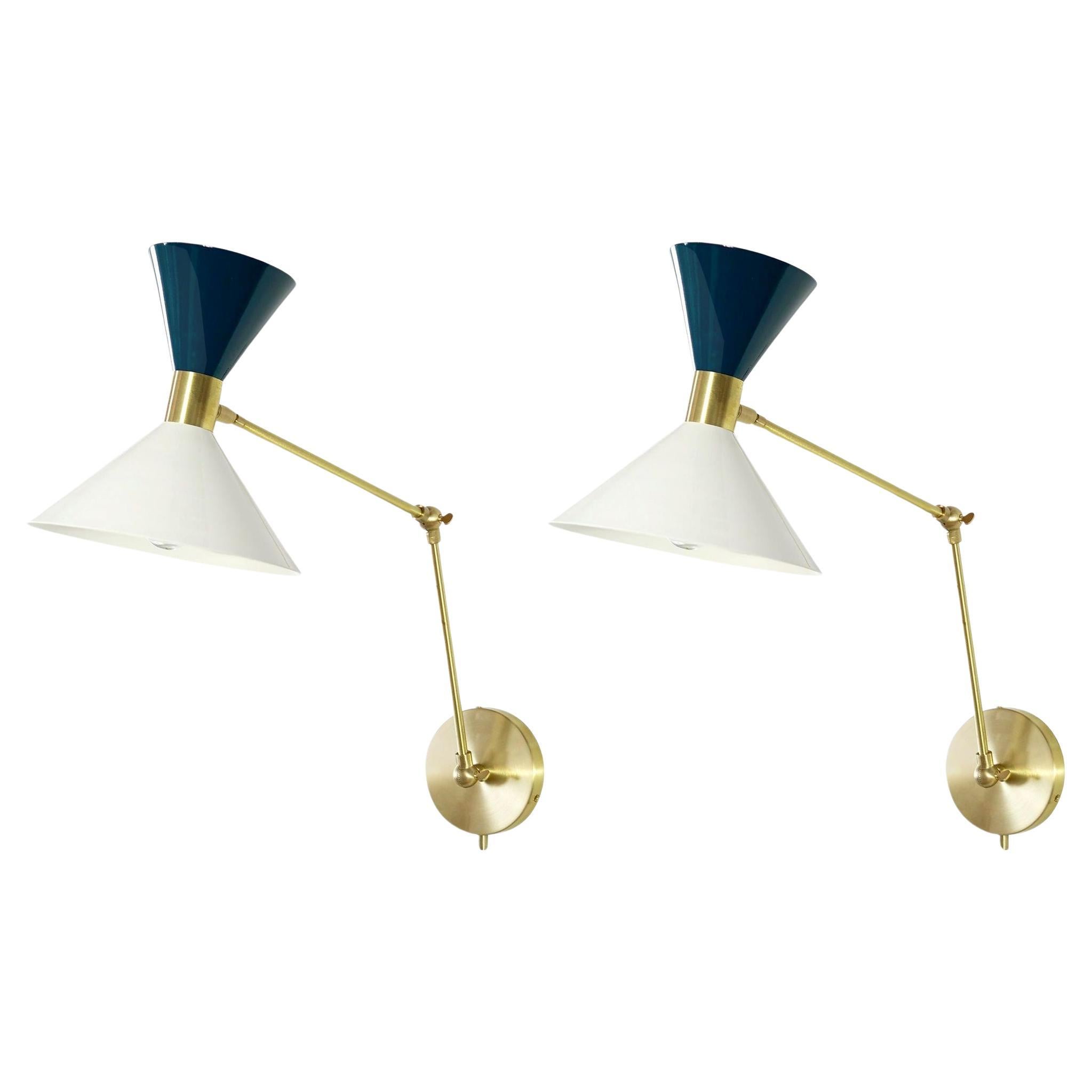 Monarch Articulating Wall Lamps For Sale