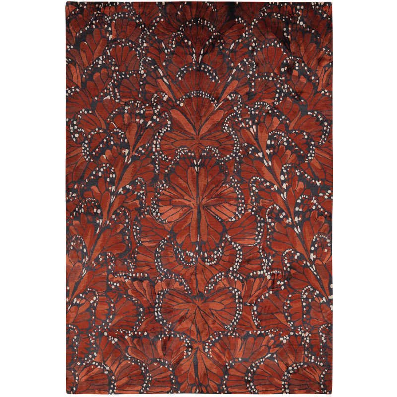 Pony Hand-Knotted 10x8 Rug in Wool by Alexander McQueen For Sale at ...
