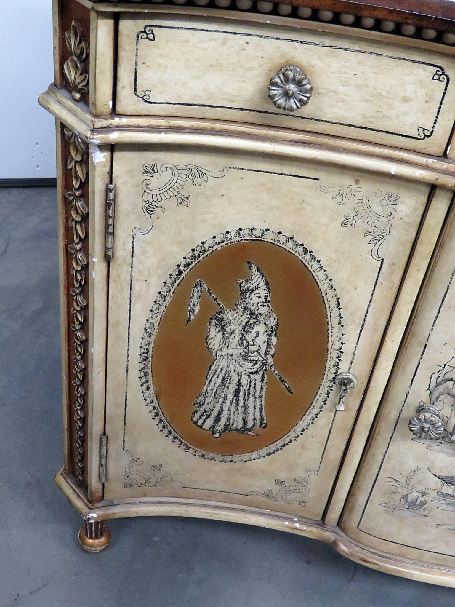 American Monarch for Century Chinoiserie Chest of Drawers
