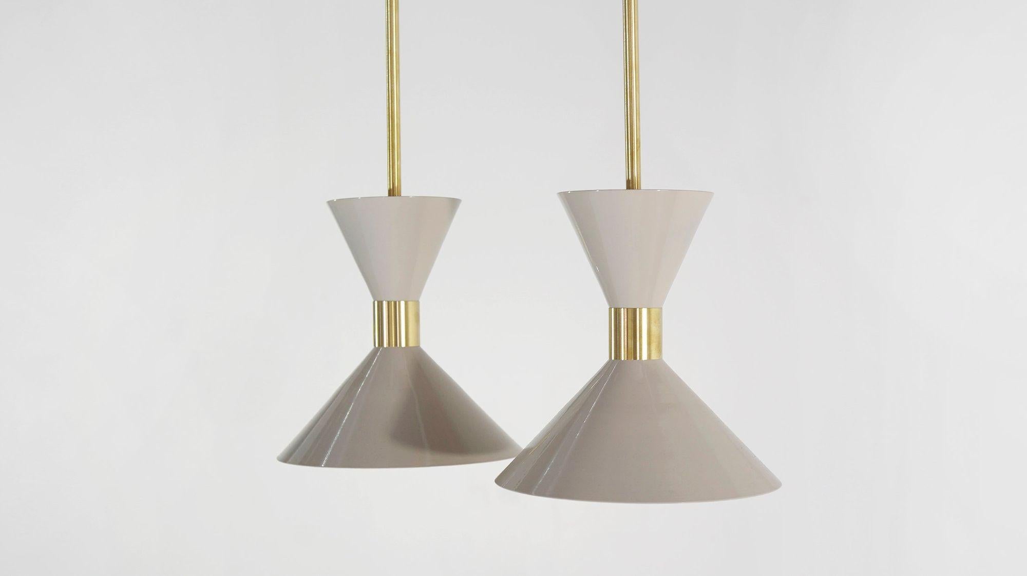 Mid-Century Modern Monarch Pendants For Sale