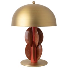 Monarch Table Lamp with Brass Dome, Carla Baz