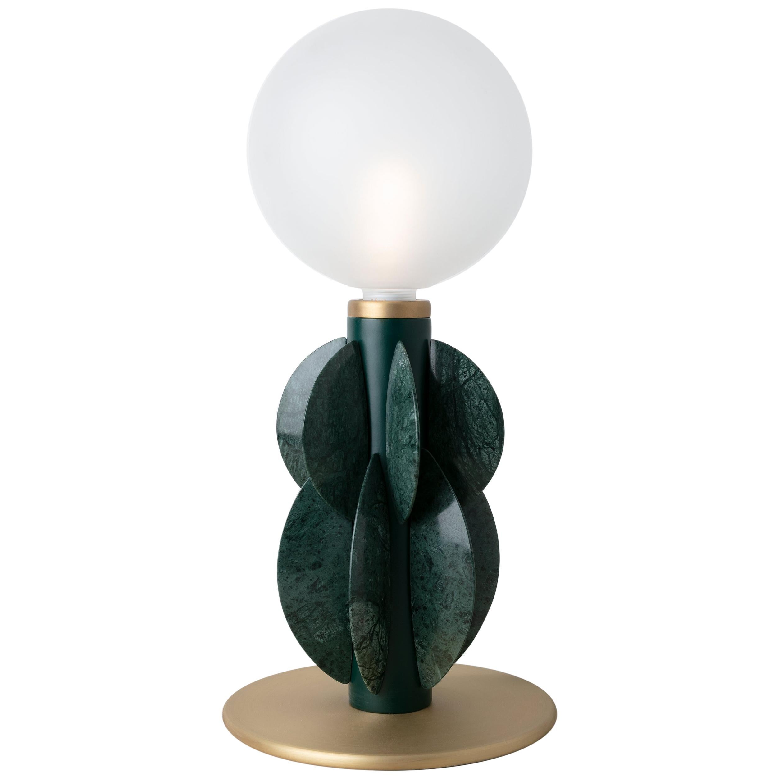 Monarch Table Lamp with Glass Dome, Carla Baz