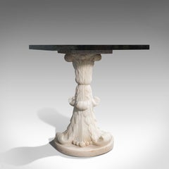 'Monarch', Vintage Butterfly Pietra Dura Table, English, Decorative, Marble