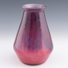 Vase en verre Monart - Forme D - Art Deco c1935