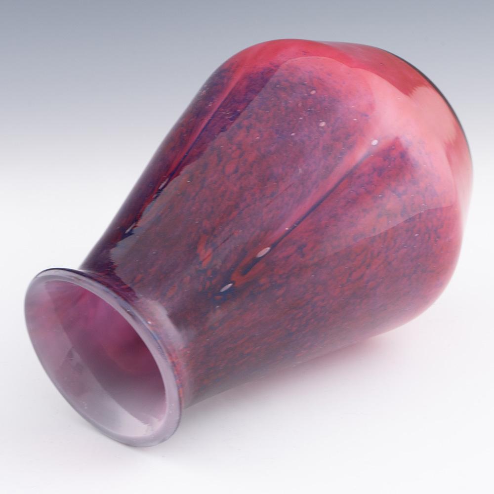 Jarrón de cristal Monart - Forma D - Art Déco c1935 Escocés en venta