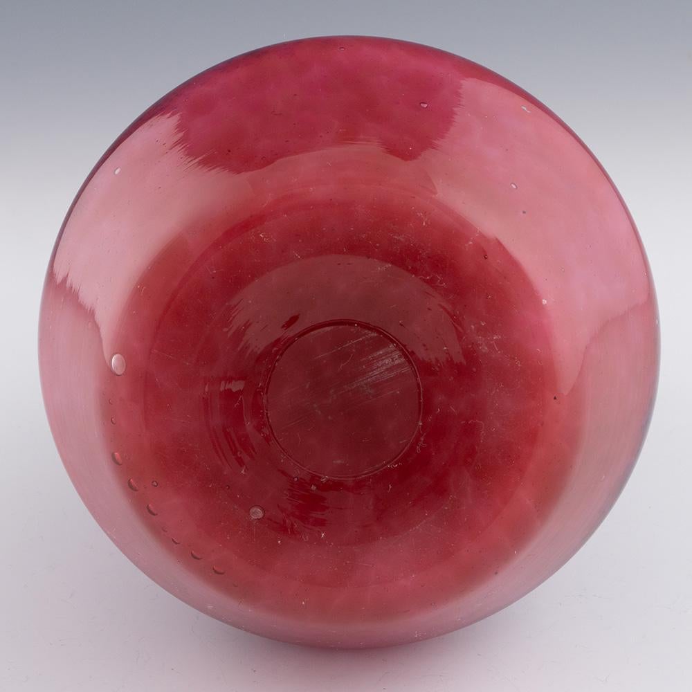 Jarrón de cristal Monart - Forma D - Art Déco c1935 Vidrio artístico en venta