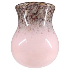 Monart SA.IX Pink Copper Aventurine Vintage Glass Vase