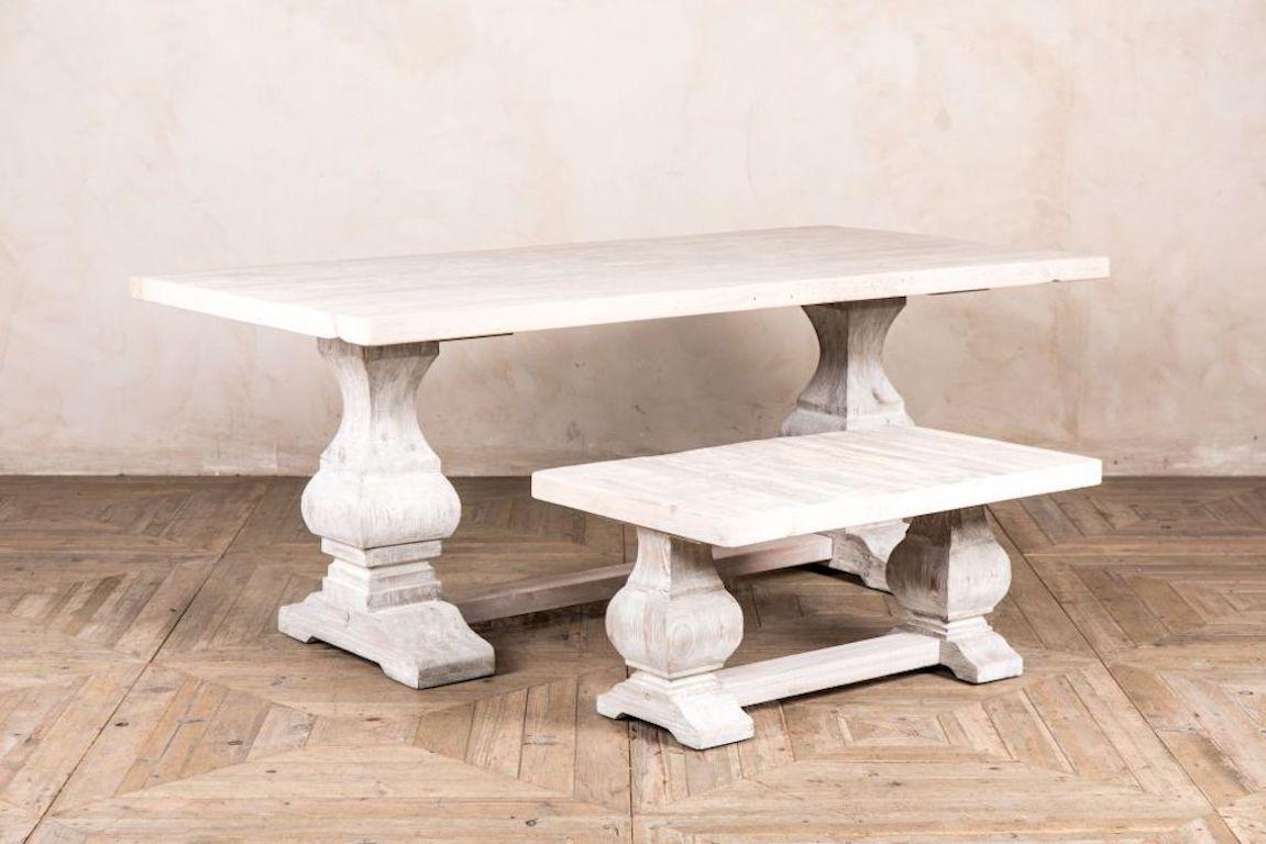 Monastery Reclaimed Pine Dining Table, 20th Century For Sale 6