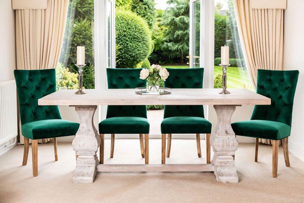 European Monastery Reclaimed Pine Dining Table, 20th Century For Sale