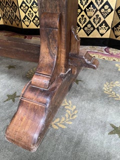 Monastery table in solid oak 250 cm