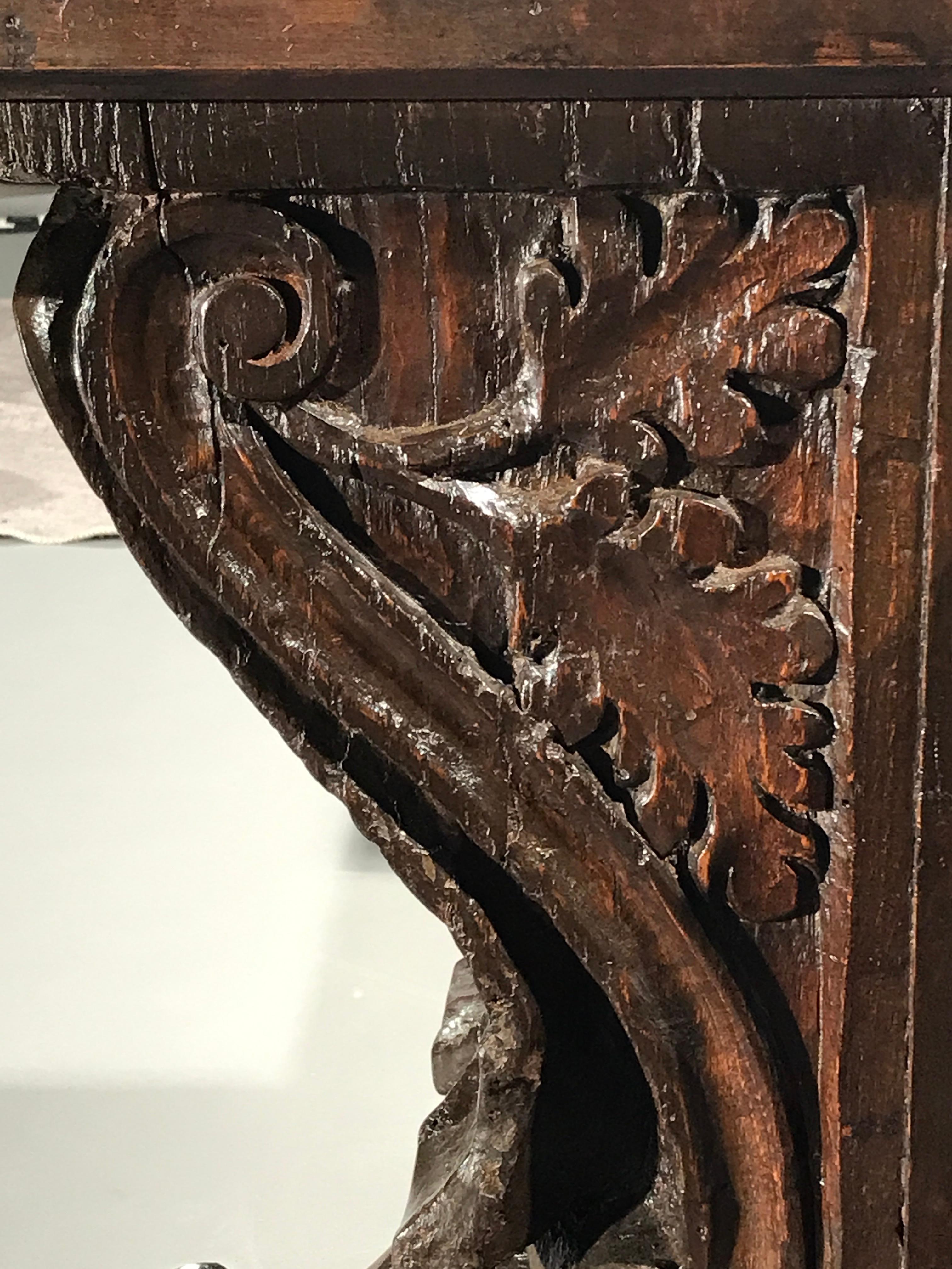 Mesa Caballete Monasterio Una Tabla Nogal Biscione Milan Armorial 14-16 asiento 10ft en venta 10