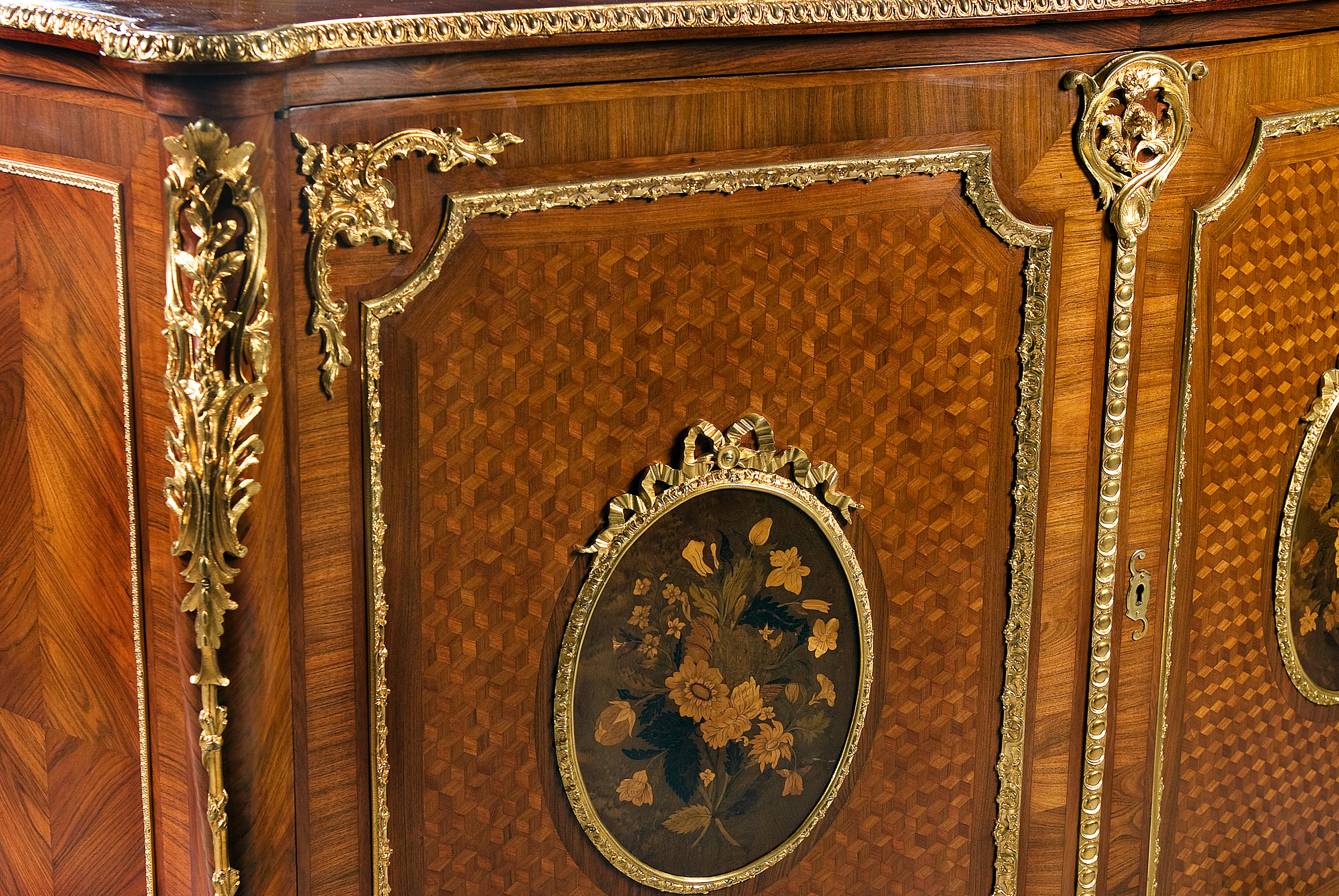 Monbro - Important meuble d'Appui Napoléon III en vente 3