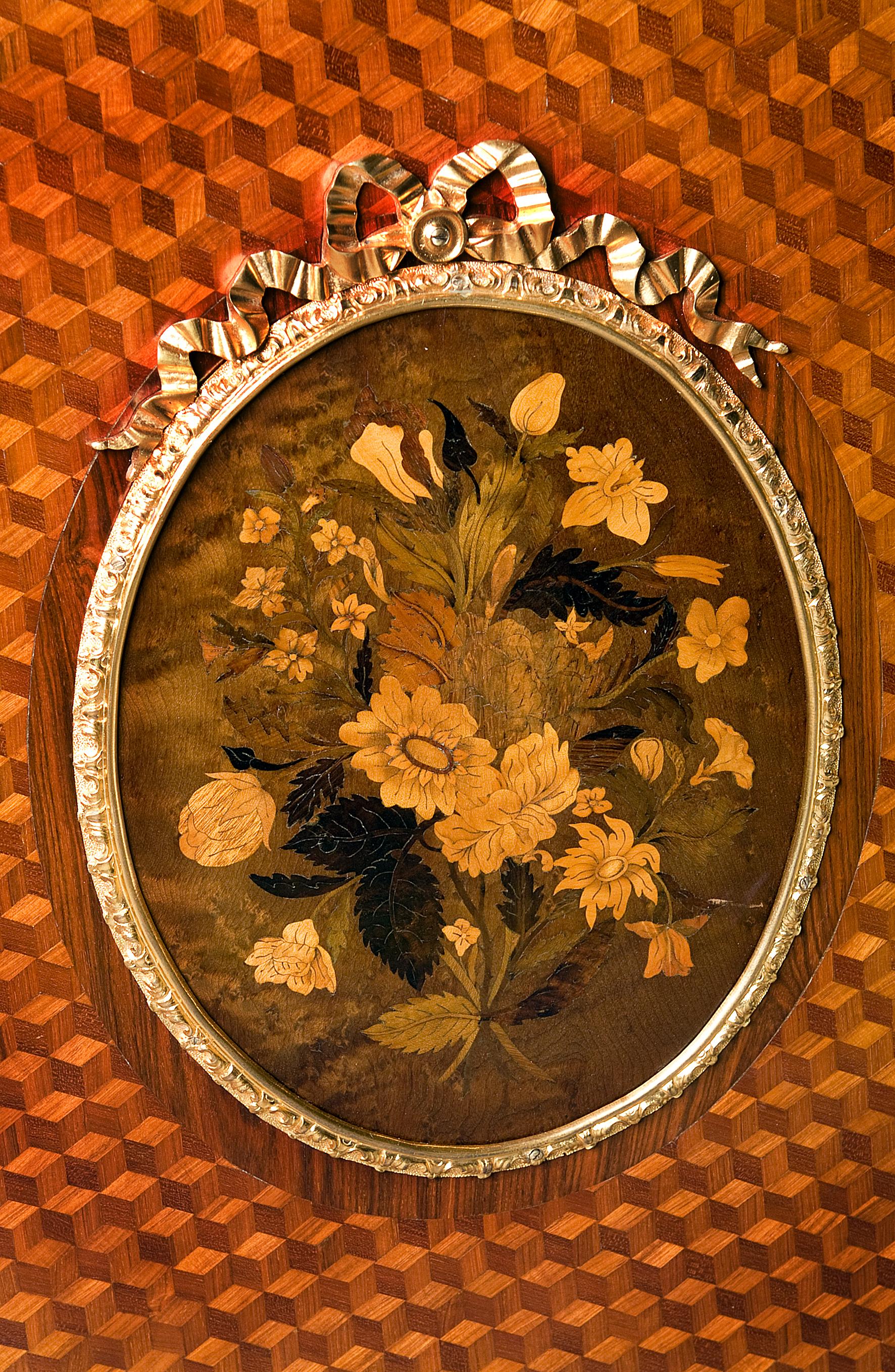Doré Monbro - Important meuble d'Appui Napoléon III en vente