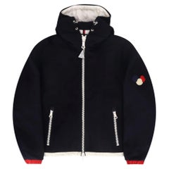 Moncler Armentieres Wool Hooded Down Jacket