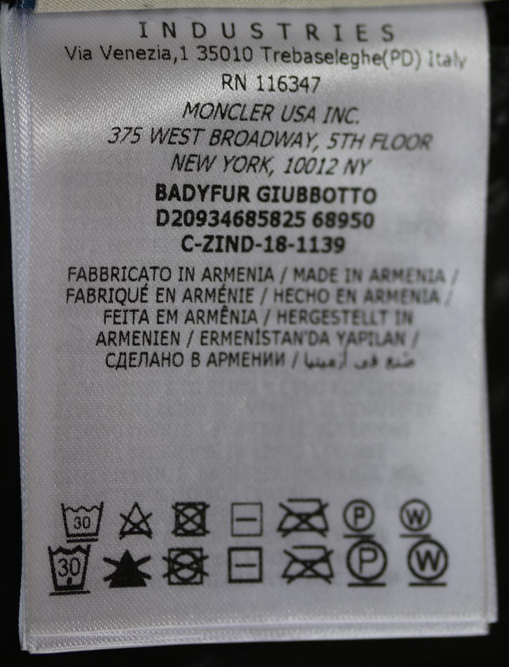 badyfur giubbotto