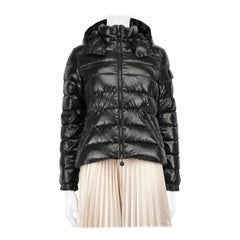 Moncler Black Down Filled Puffer Jacket Size XXL