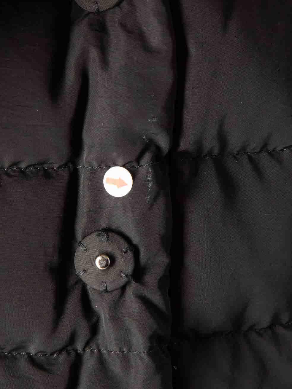 Moncler Manteau en duvet matelassé Johanna noir Taille XL 1