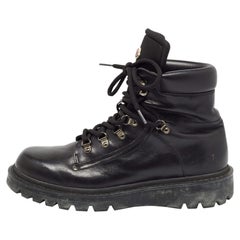 Moncler - Bottines noires à lacets, taille 42