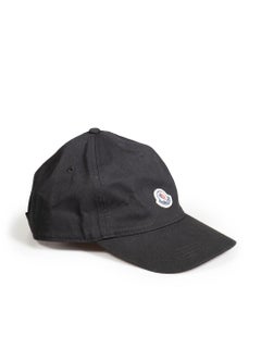 Moncler Black Logo Cap