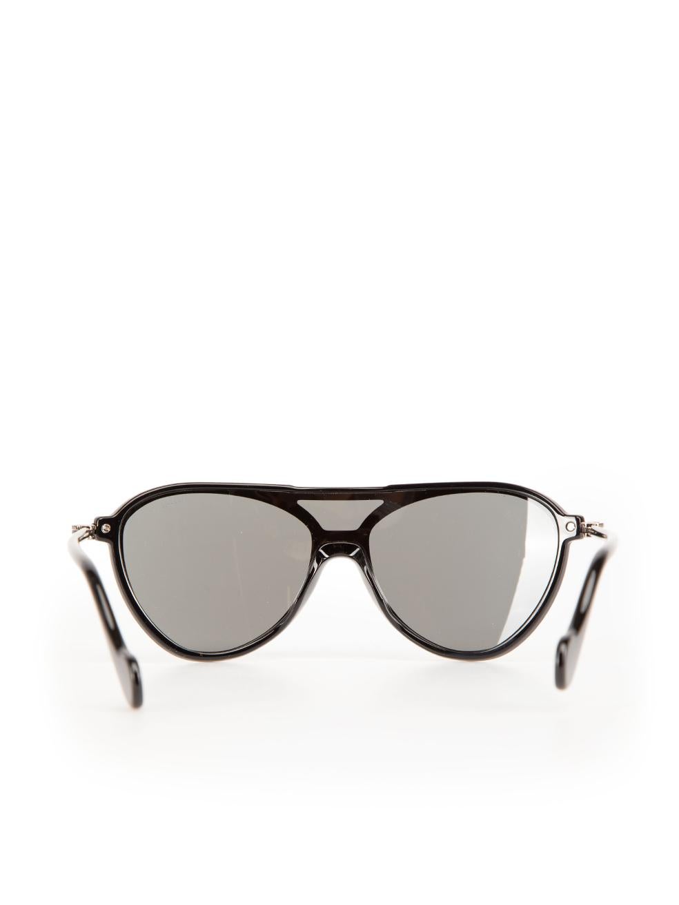 De las mujeres Moncler Gafas de Sol Piloto Espejo Negro