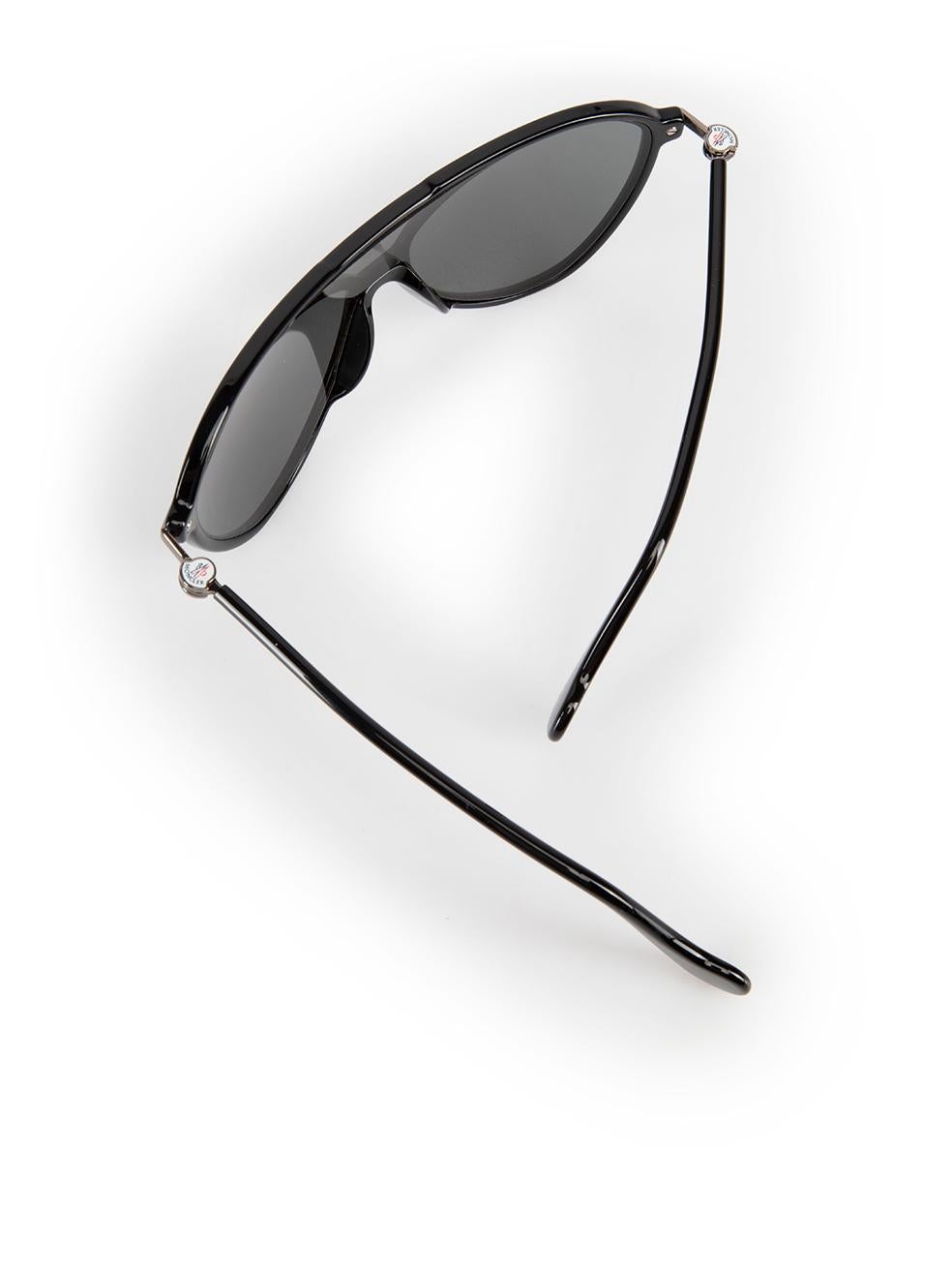 Moncler Gafas de Sol Piloto Espejo Negro 3