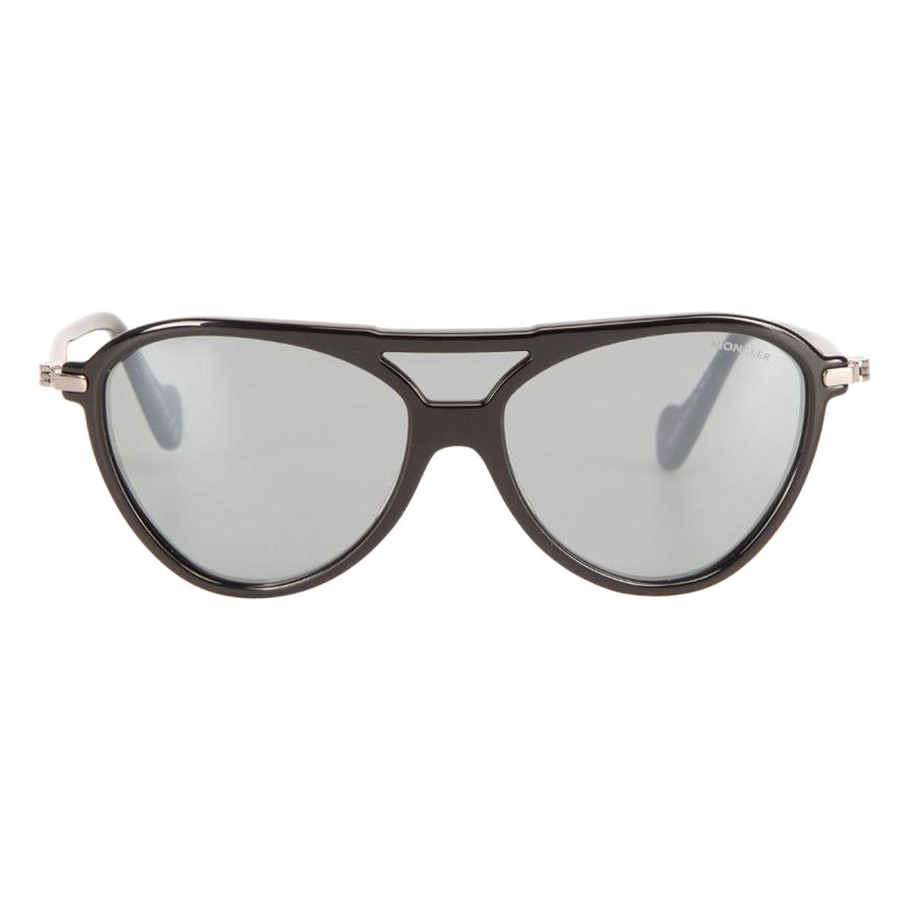 Moncler Gafas de Sol Piloto Espejo Negro