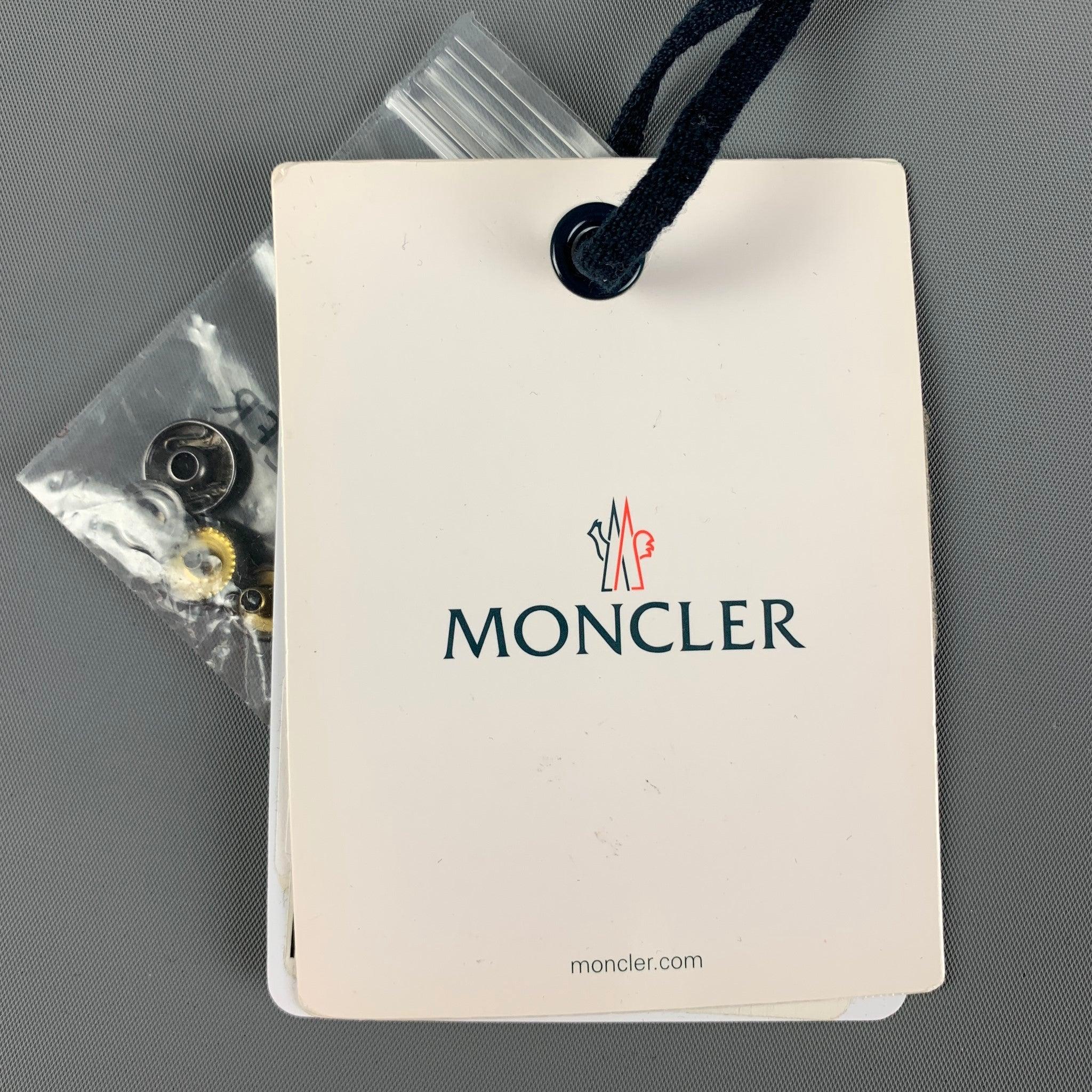  MONCLER Gants Mitten en nylon noir Pour femmes 