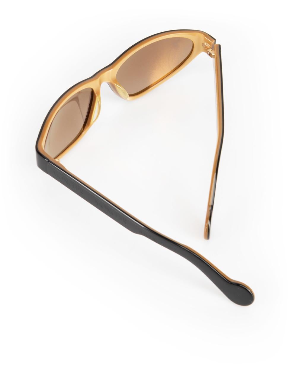 Moncler Black Oval Gradient Sunglasses 2
