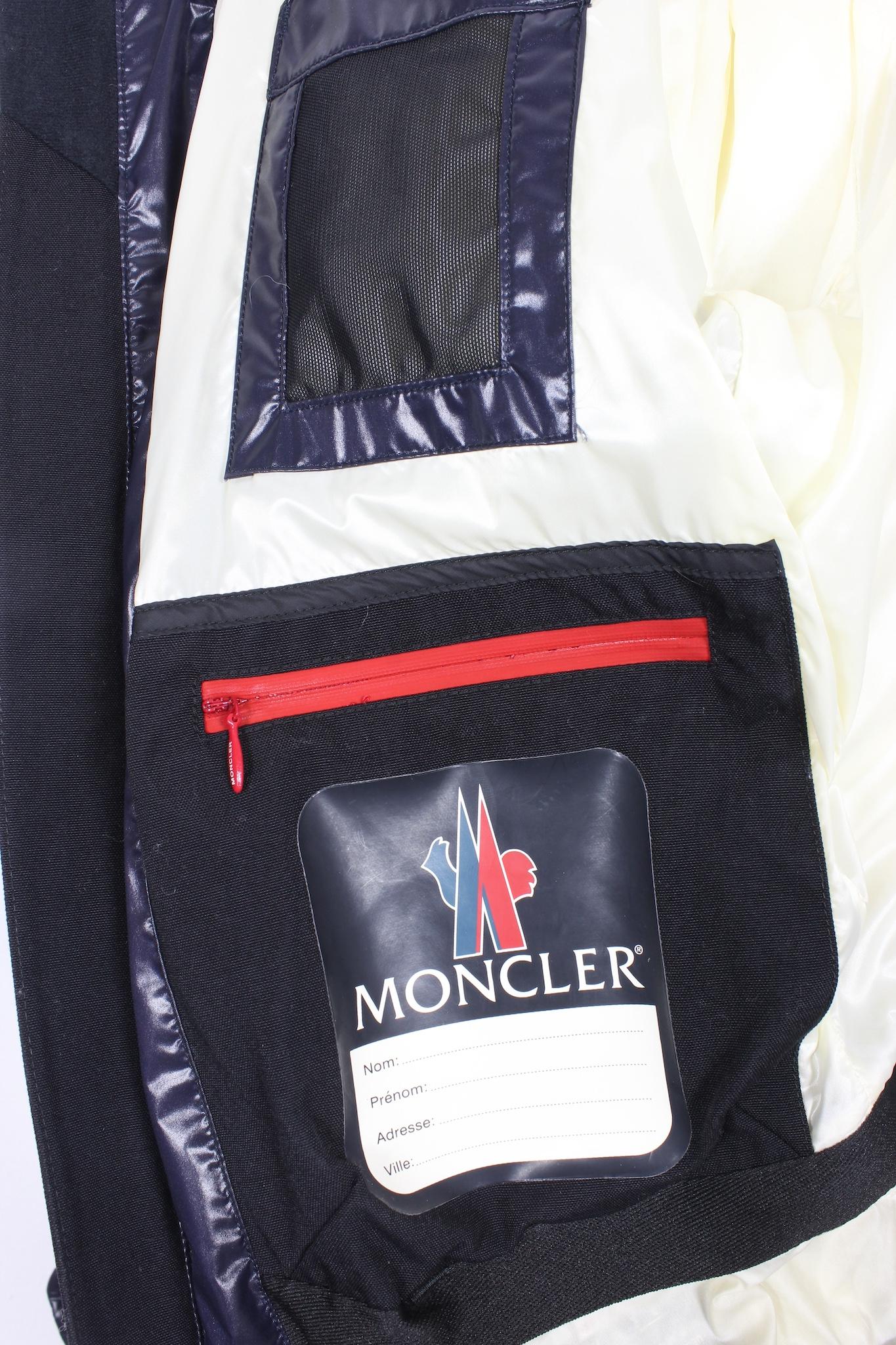 Moncler Black Ski Blouson Jacket 2000s For Sale 6