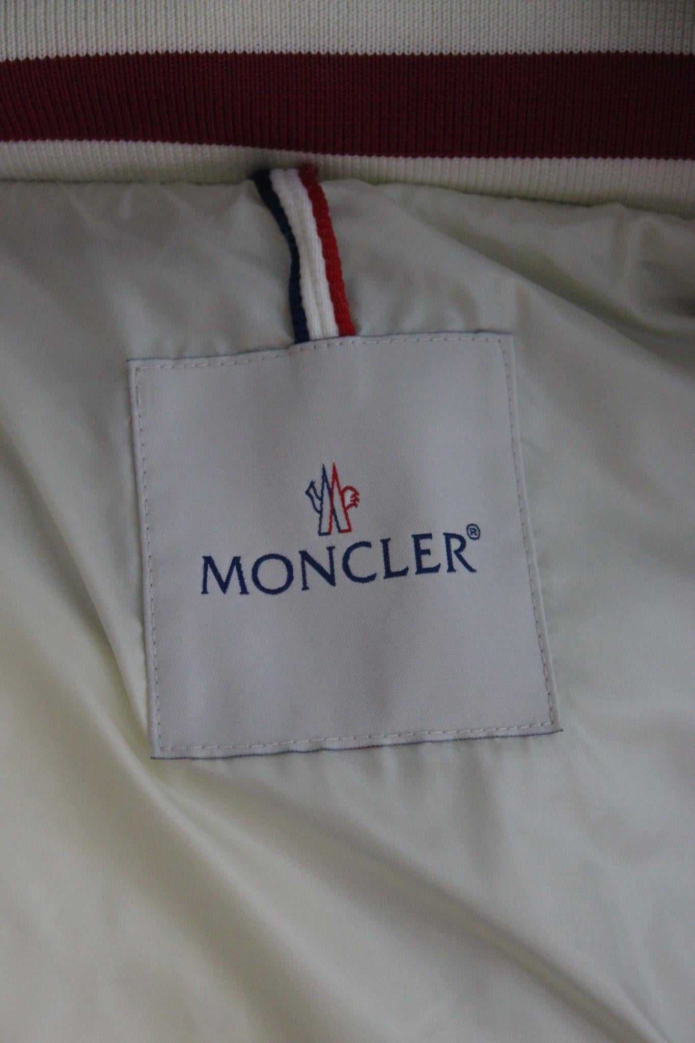 Moncler Black Ski Blouson Jacket 2000s en vente 8
