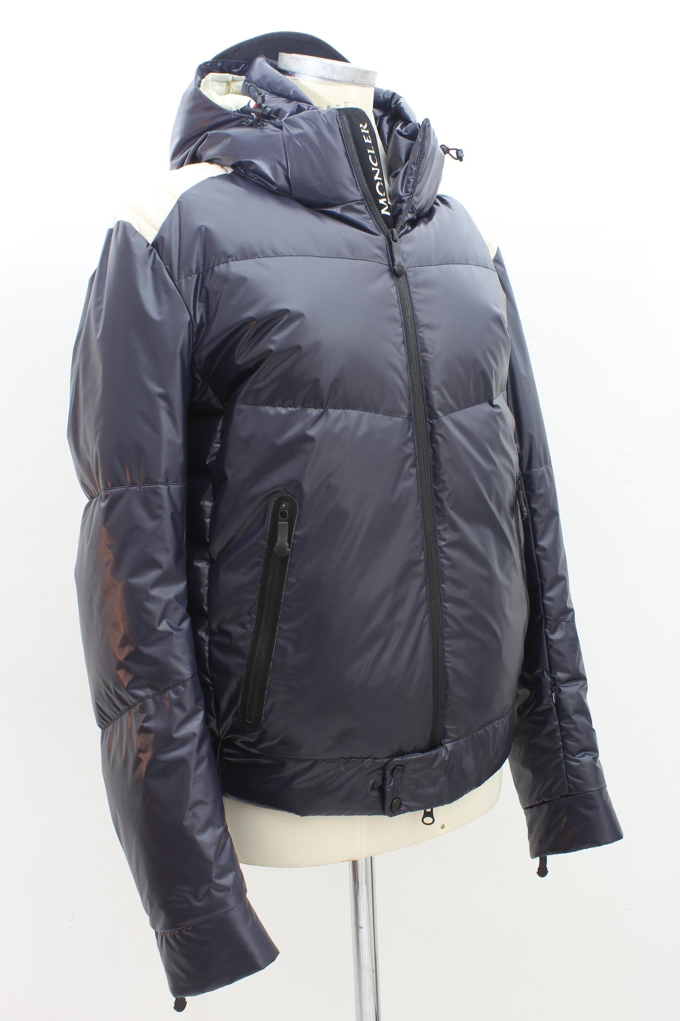 Men's Moncler Black Ski Blouson Jacket 2000s For Sale