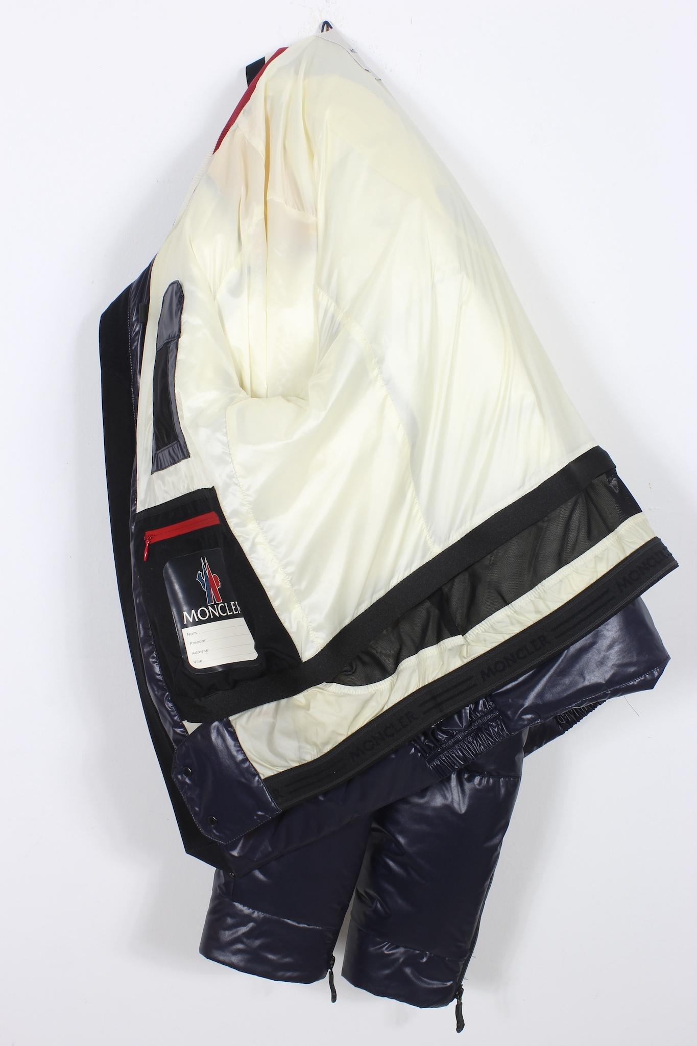 Moncler Black Ski Blouson Jacket 2000s For Sale 2