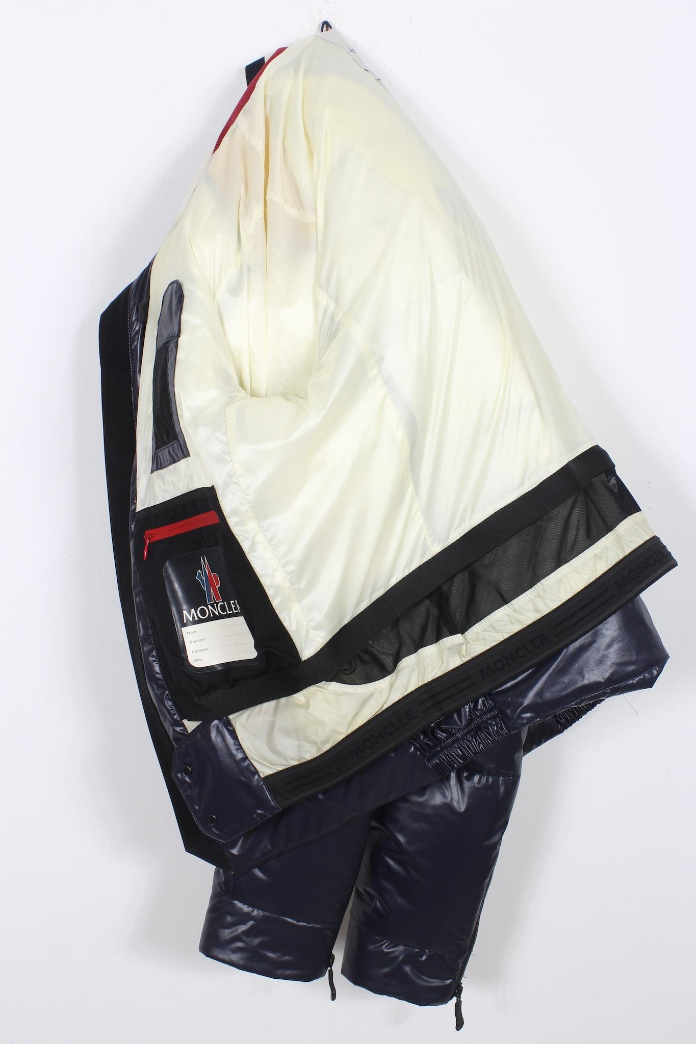 Moncler Black Ski Blouson Jacket 2000s en vente 2