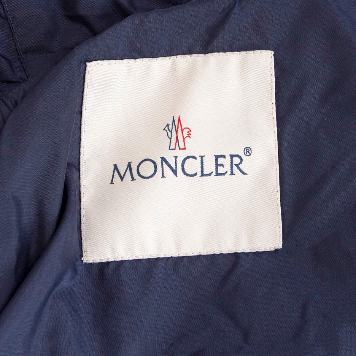 MONCLER blue BRODERIE ANGLAISE Windbreaker Jacket 2 M 3