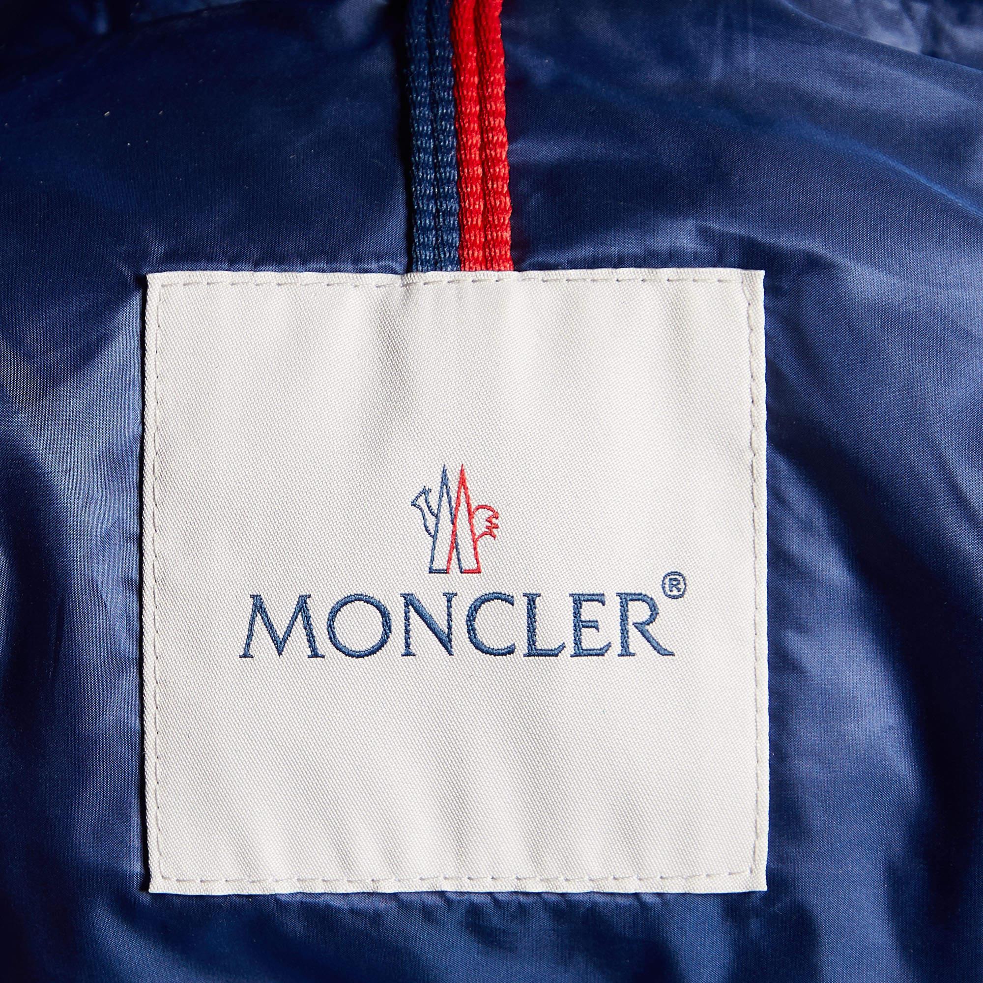 Moncler Blue Jeanbart Short Down Jacket M 3