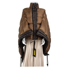 Moncler Brown Elina 1952 Puffer Down Jacket Size XL