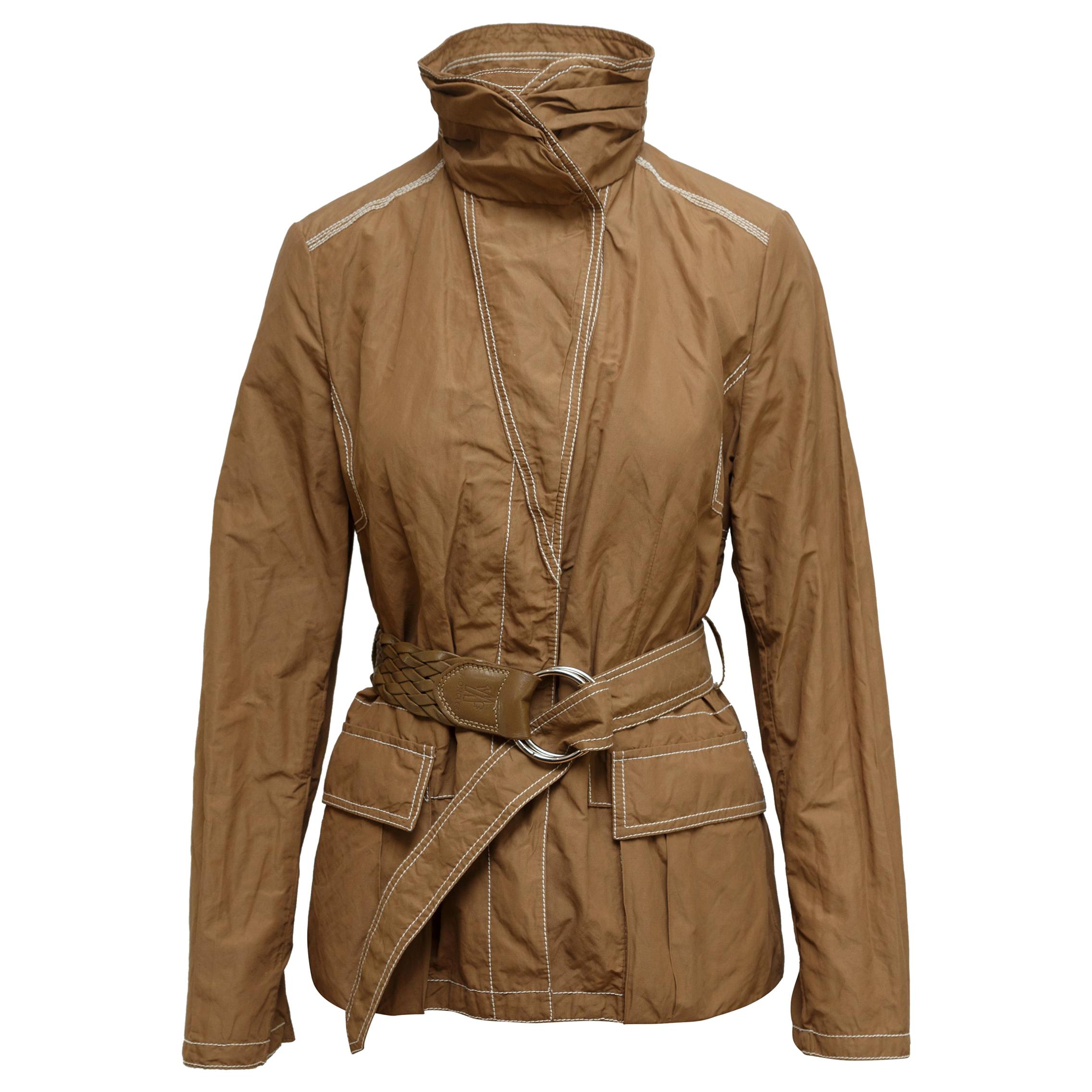 Moncler Brown Lightweight Jacket