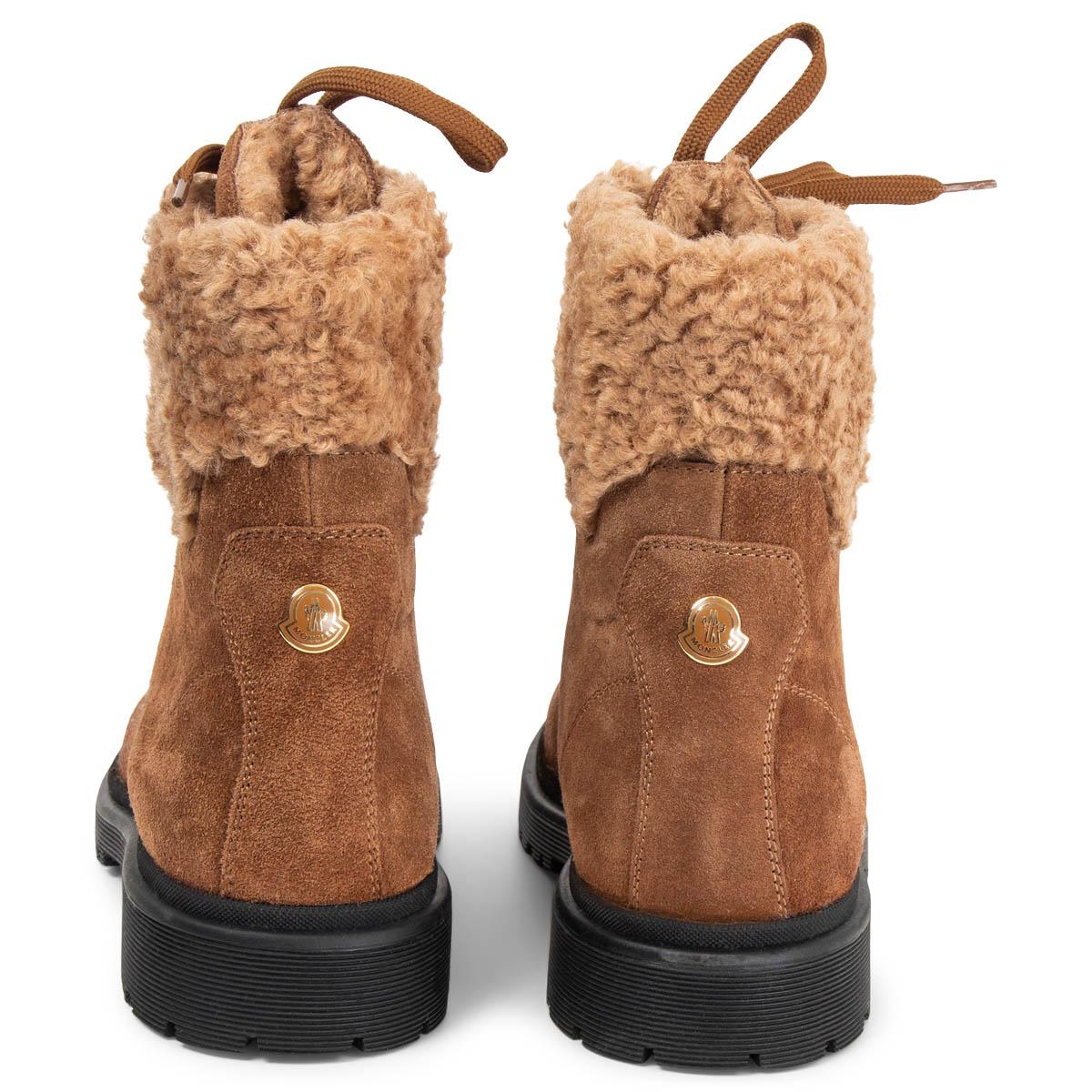 moncler shearling boots
