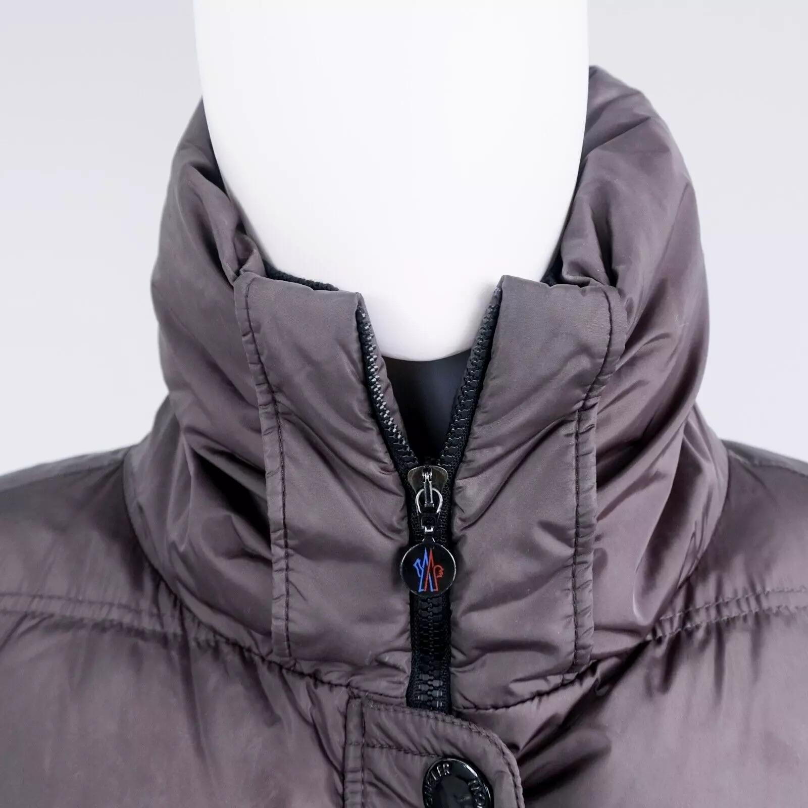 Moncler Buffer Vosges Giubbotto Women's Jacket Pre-owned Small For Sale 4